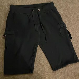 Cargo capri sweats - tagless but are from Rue 21
